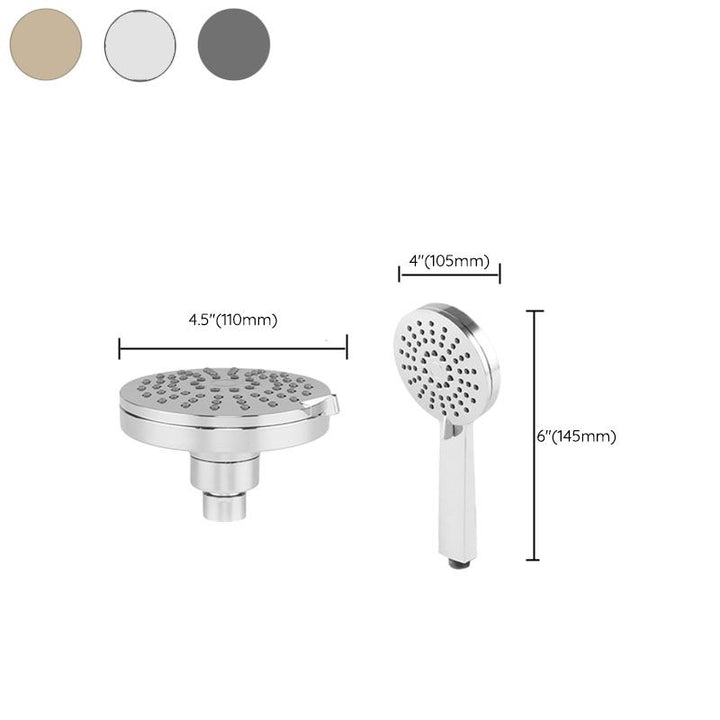BowLift | Shower Head Rainfall 3-Nozzle Handheld Bathroom Wall-Mounted Shower Head