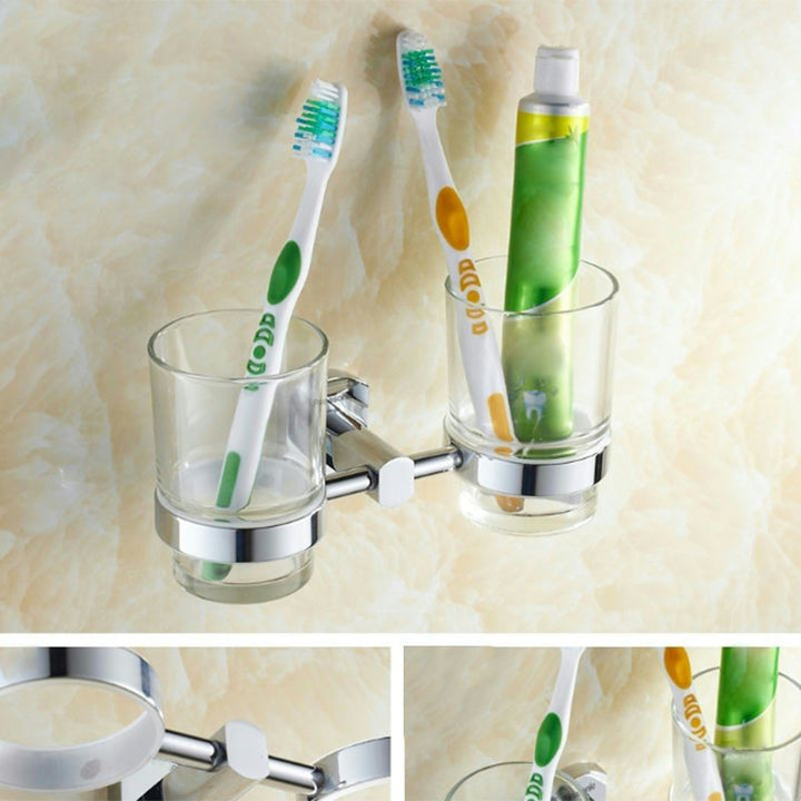 BowLift | Modern Bathroom Accessory Set Paper Holder Towel Bar Stainless Steel Bathroom Set