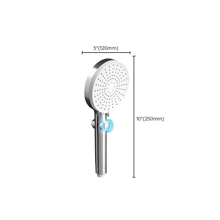 BowLift | Modern Shower Head Handheld Plastic Round Self-Cleaning Shower Head