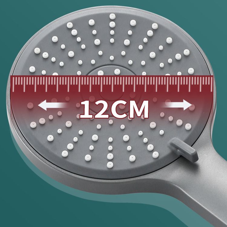 BowLift | 5-Spray Pattern Handheld Shower Head High Flow Wall Mounted Shower Head