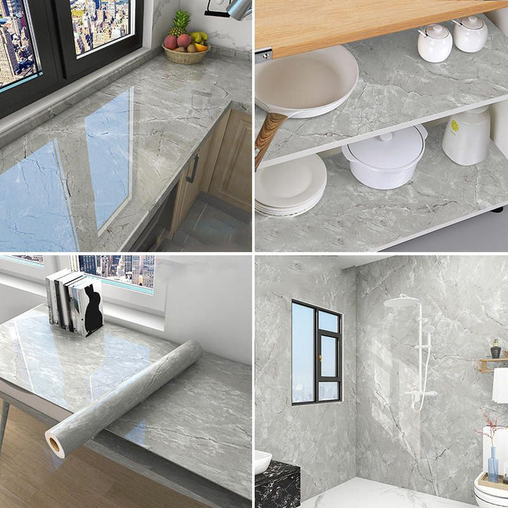 BowLift | Modern Peel & Stick Field Tile PVC Rectangular Wallpaper for Floor and Wall