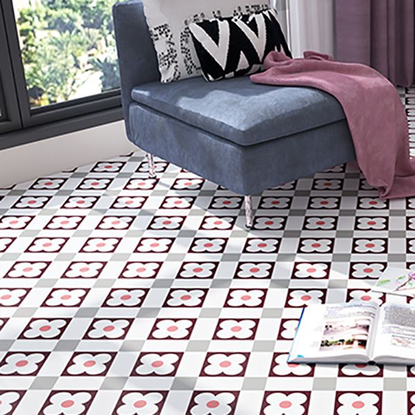 BowLift | Multi-Tonal Style Vinyl Plank Flooring Peel and Stick Porcelain Tile Look PVC Flooring