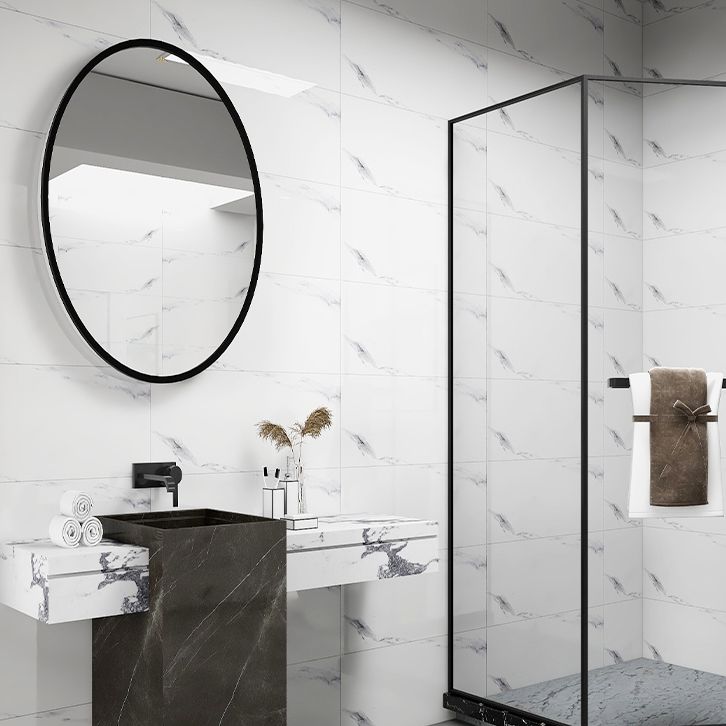 BowLift | Modern splash guard wall covering waterproof removable and adhesive mosaic tile for the bathroom