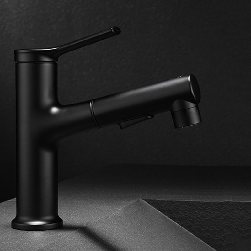 BowLift | Modern Basin Faucet Copper Single Handle Low Arc Basin Faucet for Bathroom