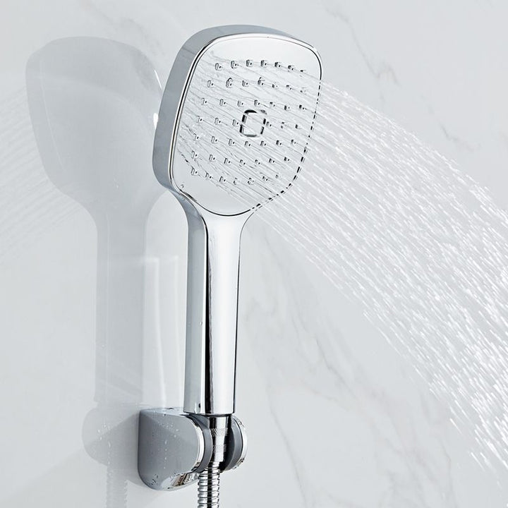 BowLift | Square Handheld Shower Head Modern Wall Mounted Handheld Shower Head