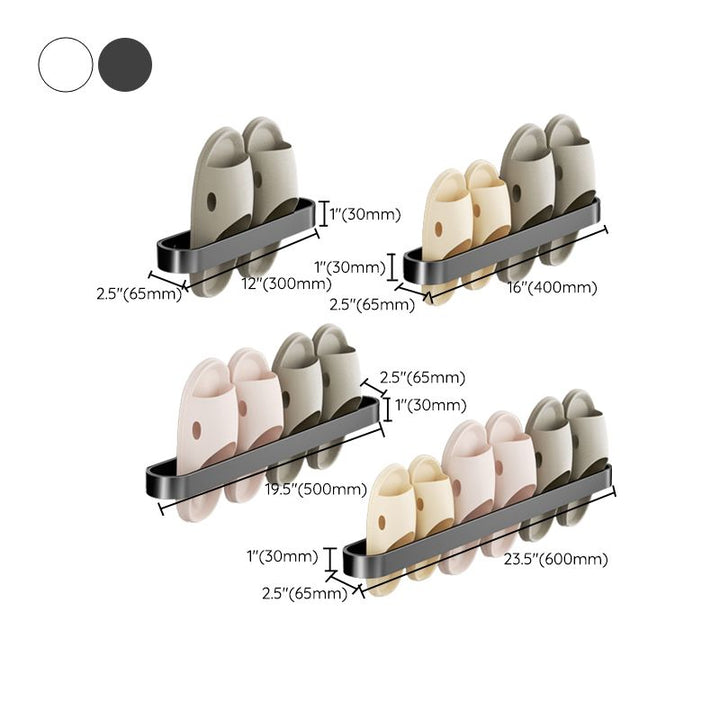 BowLift | Minimalist Bathroom Accessories Set Metal Slipper Rack/Towel Holder