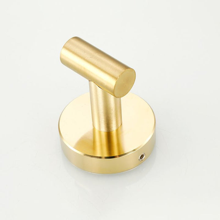 BowLift | Modern Bathroom Accessory Set Metal Coat Hooks in Polished Chrome/Gold