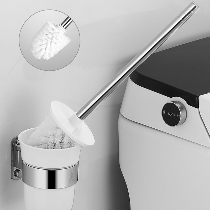 BowLift | Modern Bathroom Set with Bathroom Shelf/Towel Bar Polished Chrome Bathroom Accessory Set