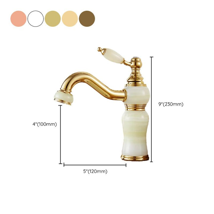 BowLift | Luxury Vessel Faucet Lever Handle Low Arc Vessel Sink Bathroom Faucet