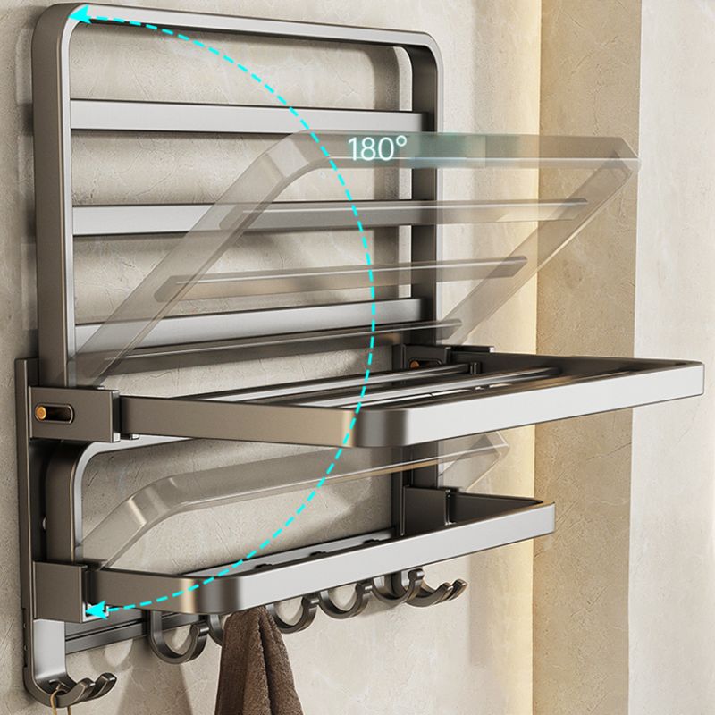 BowLift | Modern Towel Bar Bathroom Set Bathroom Shelf Bathroom Accessory Kit