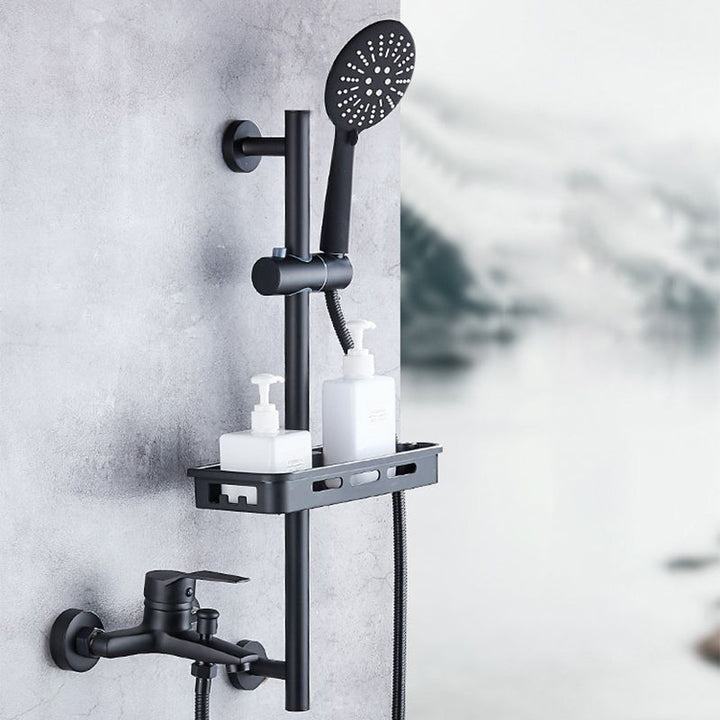 BowLift | Brass Wall-Mounted Shower System Single Handle Shower with Lever Handle