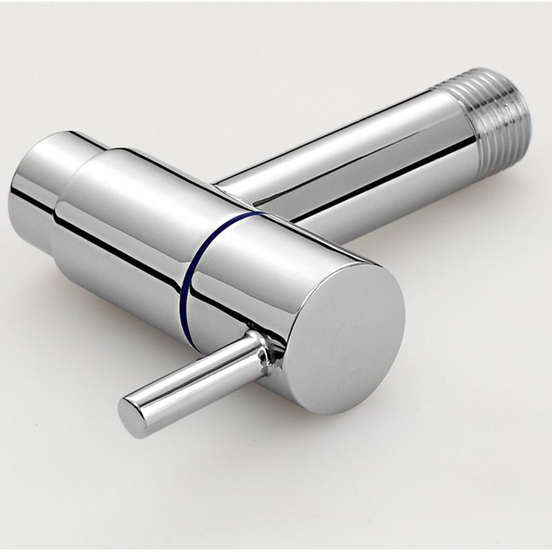 BowLift | Contemporary Wall-Mounted Bathroom Faucet Single Hole Low Arc Solid Brass Circular Faucet