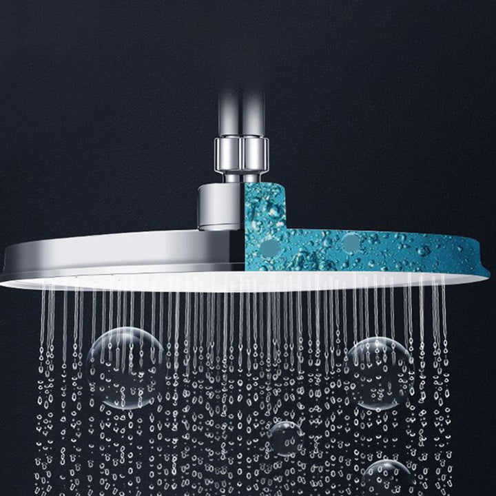 BowLift | Round Showerhead Combo Modern Fixed Showerhead for Bathroom