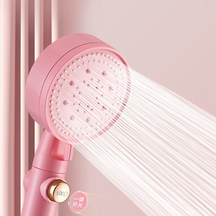 BowLift | Modern Shower Head Plastic Bathroom Shower Head with Adjustable Spray Pattern