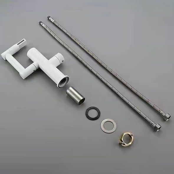 BowLift | Modern Vessel Sink Faucet Copper 1-Handle Low Arc Vessel Faucet for the Bathroom