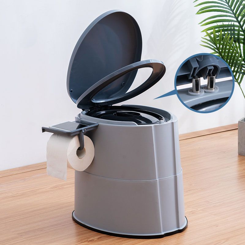 BowLift | Contemporary plastic floor-mounted toilet bowl with toilet seat for the bathroom