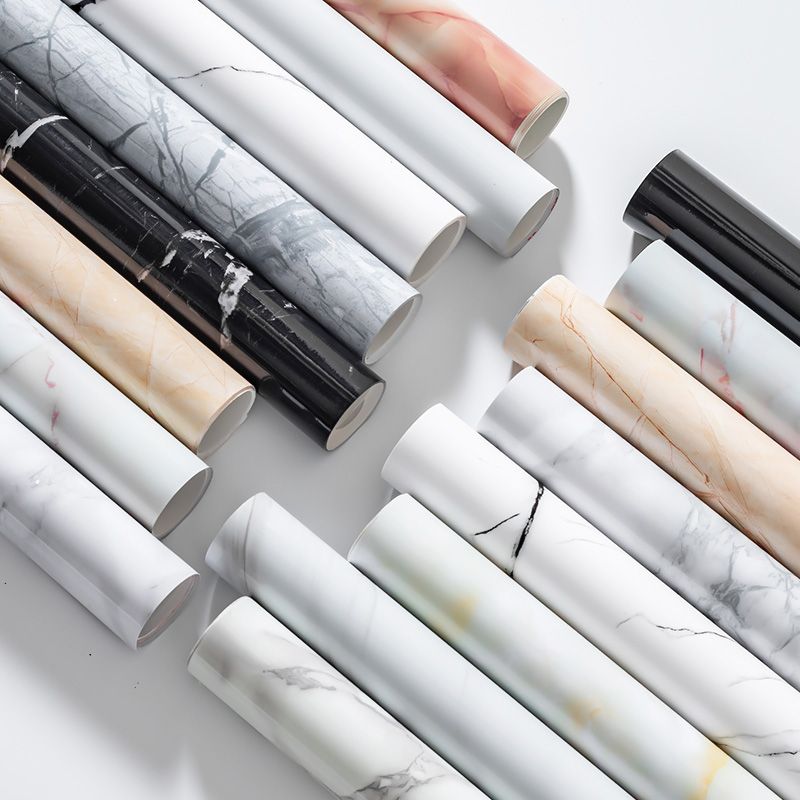 BowLift | 23" X 196" PVC Peel and Stick Wallpaper Kitchen and Bathroom Waterproof Wallpaper