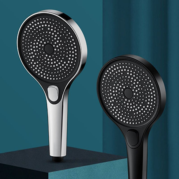 BowLift | Modern Round Hand Shower Adjustable Spray Pattern Wall Mounted Hand Shower