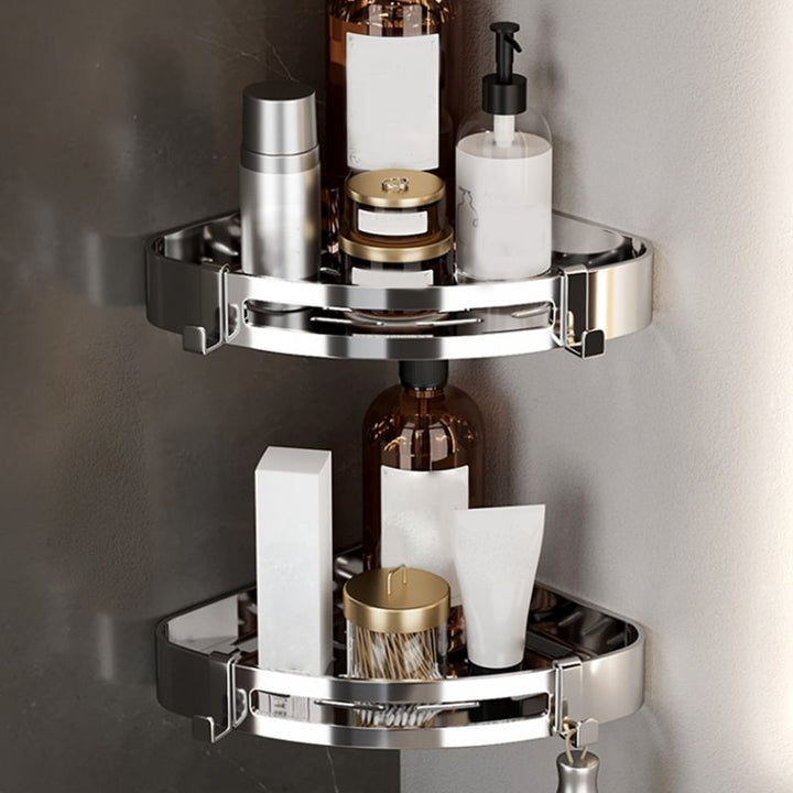 BowLift | Modern Polished Chrome Bathroom Accessory Set made of Stainless Steel