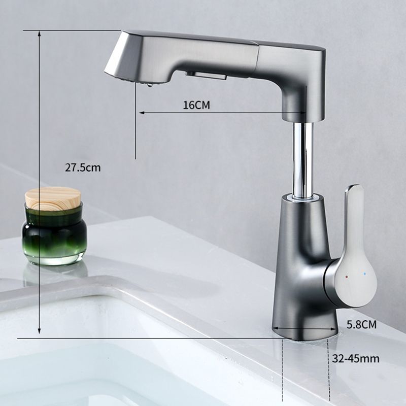BowLift | Modern Faucet Solid Copper Centerset Bathroom Faucet