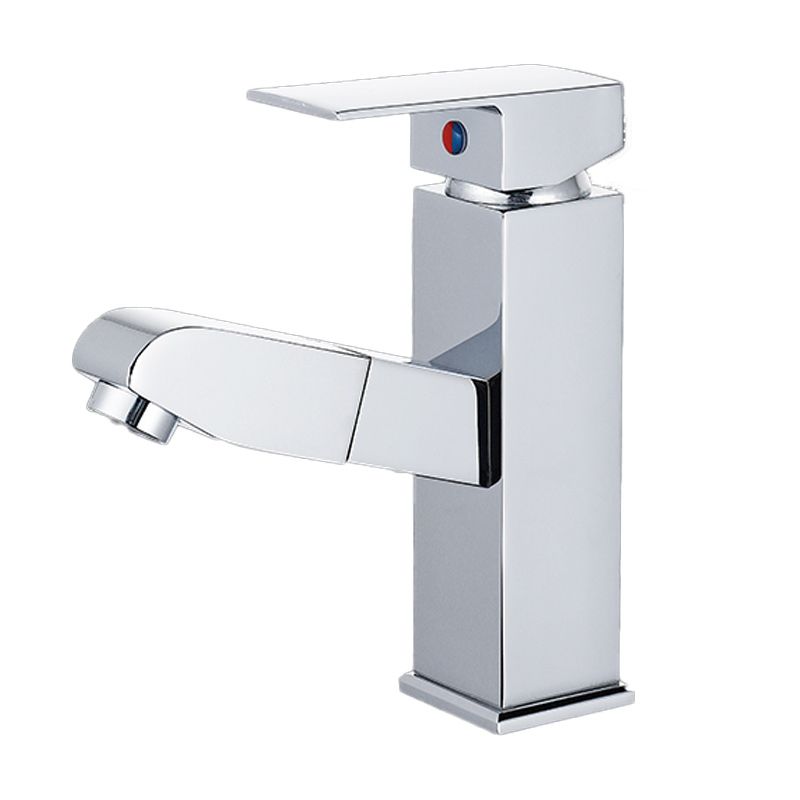 BowLift | Modern Pull-Out Single-Handle Faucet Bathroom Sink Faucet