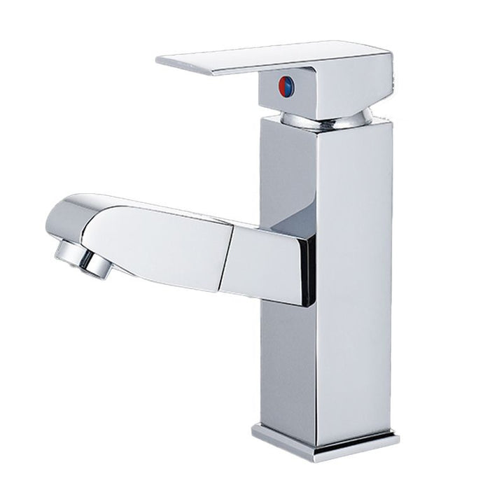 BowLift | Modern Pull-Out Single-Handle Faucet Bathroom Sink Faucet