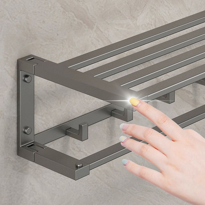 BowLift | Modern Bathroom Accessory Set Gray Bathroom Accessories Hardware Set