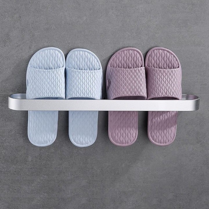 BowLift | Contemporary 2-piece bathroom accessory set aluminum stainless steel towel bar
