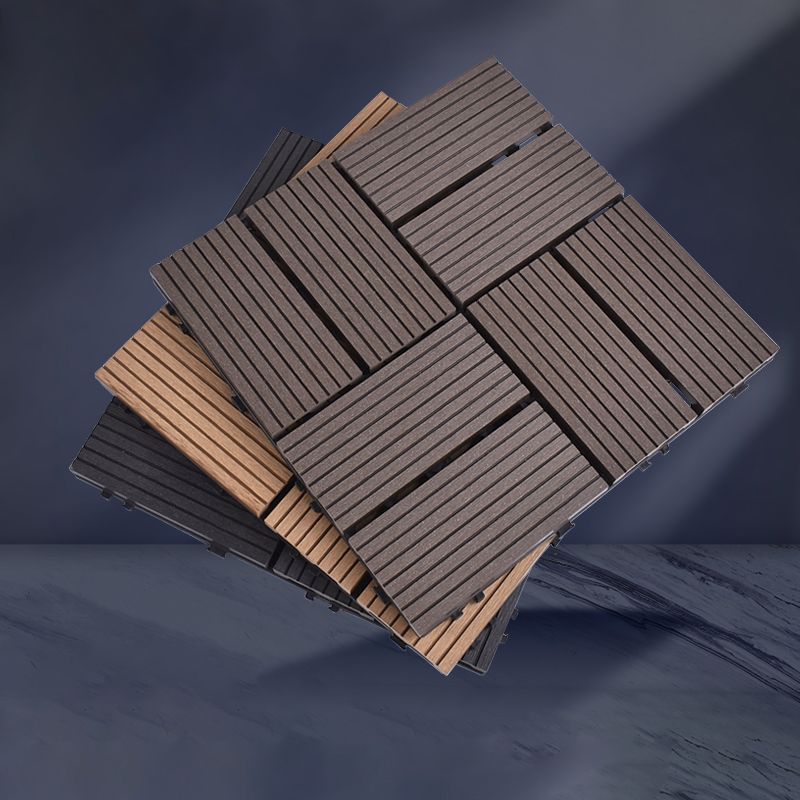 BowLift | Modern plastic wood laminate deck outdoors, mold-resistant laminate