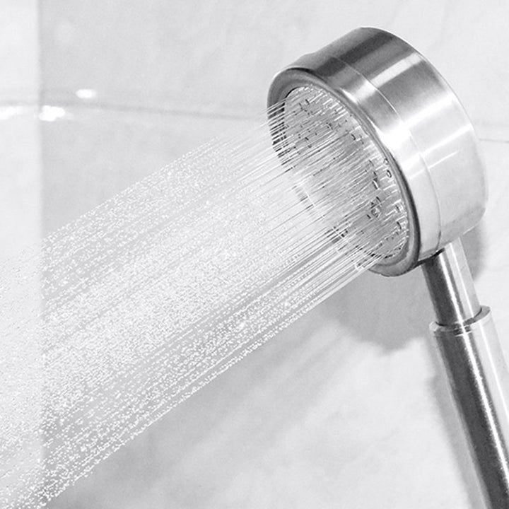 BowLift | Round Shape Handheld Showerhead Traditional Metal Wall Mounted Hand Shower