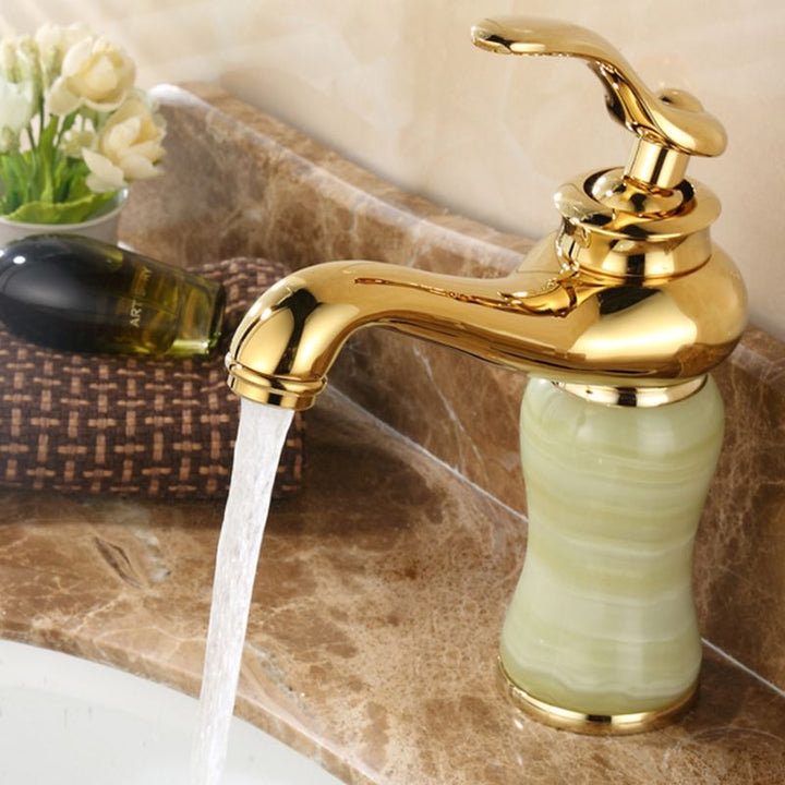 BowLift | Luxury Vessel Faucet Lever Handle Low Arc Vessel Sink Bathroom Faucet
