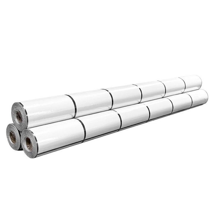 BowLift | White Peel & Stick Tile Mirror Plastic Grid Wallpaper for Kitchen and Bathroom