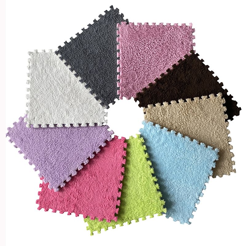 BowLift | Modern carpet tiles level loop snap system square bedroom carpet tiles