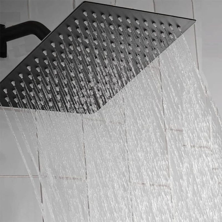 BowLift | Traditional Square Dual Shower Heads Metal Wall Mounted Dual Shower Heads
