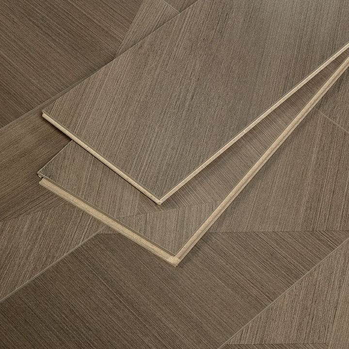 BowLift | Water-resistant laminate click-lock brown wood laminate flooring