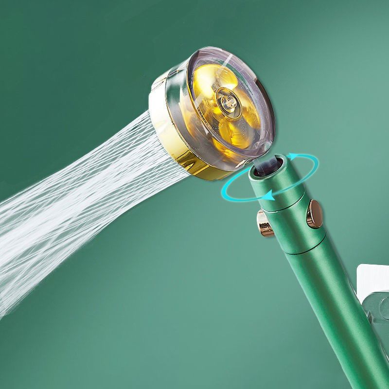 BowLift | Modern Shower Head for the Bathroom 2-Jet Massage Rain Shower Round Wall Mounted Shower Head