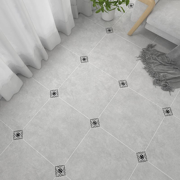 BowLift | Rectangular Plastic Floor Water-Resistant Fabric Look Floor Tiles
