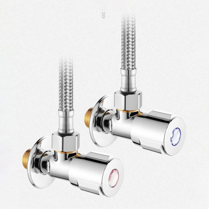 BowLift | Modern Center Set Mixer Tap Chrome 2 Knob Handles Swivel Spout Basin Mixer Tap