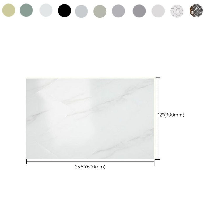 BowLift | Single Tile Wallpaper Modern PVC Peel and Stick Tile with Rectangular Shape