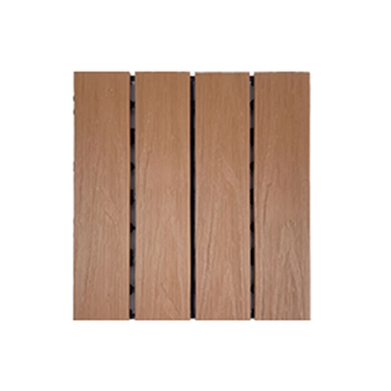 BowLift | Square Engineer Wooden Floor Water Repellent Smooth Tile for Patio Garden