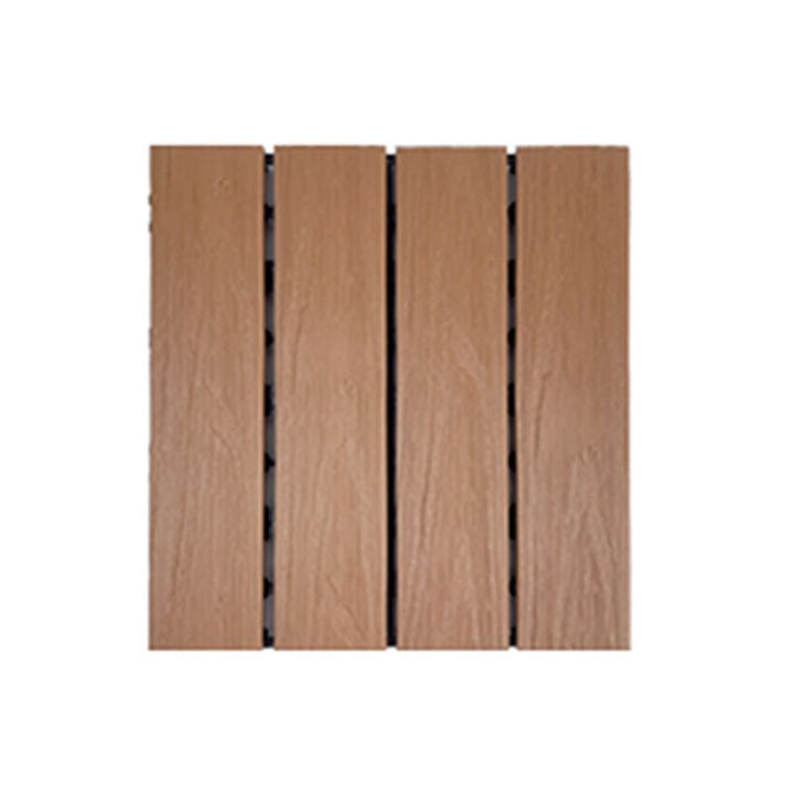 BowLift | Square Engineer Wooden Floor Water Repellent Smooth Tile for Patio Garden