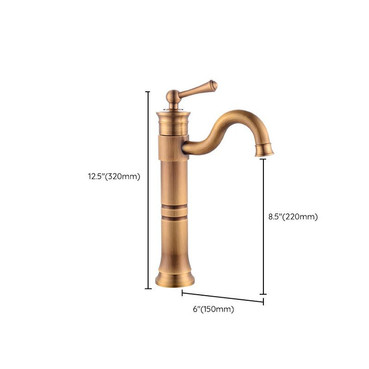BowLift | Classic basin mixer with swivel spout, single lever basin mixer