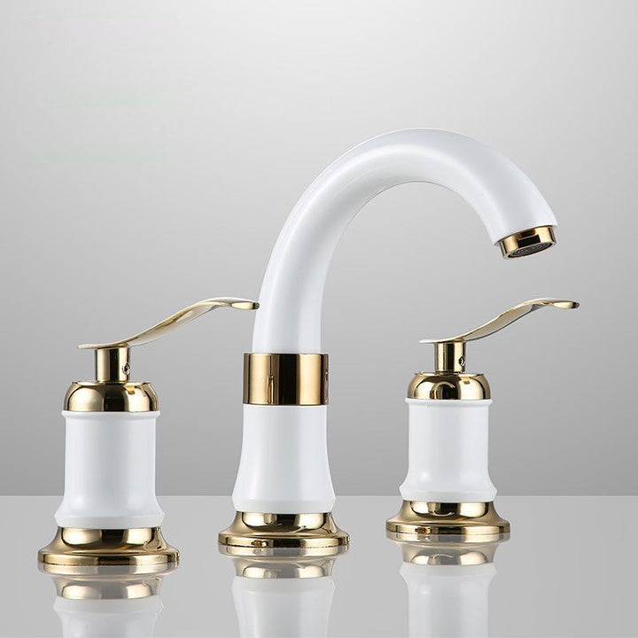 BowLift | Modern Vessel Faucet Metal Lever Handles Low Arc Vessel Faucet for Home