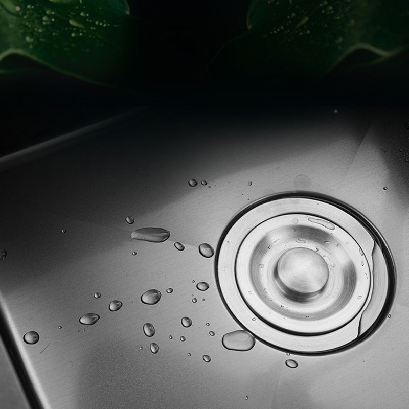 BowLift | Classic sink made of stainless steel built-in sink with scratch-resistant basin for the kitchen