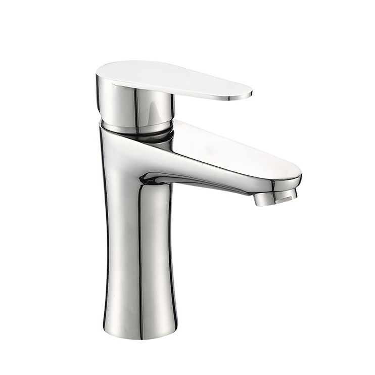 BowLift | Modern Basin Tap Monochrome Center Mount Low Arc Faucet for Bathroom