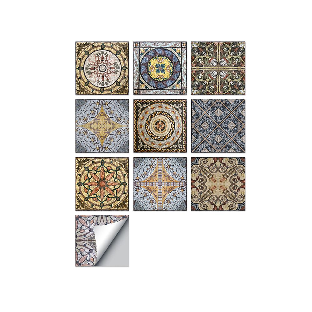 BowLift | Square Peel & Stick Mosaic Tiles PVC Mosaic Tiles Wallpaper with Waterproof