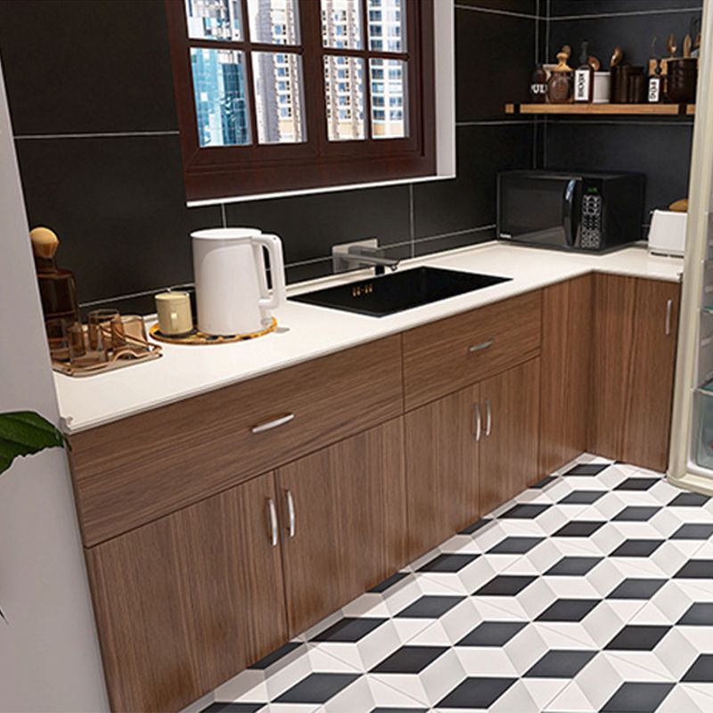 BowLift | Modern Style Rectangle PVC Flooring Stone Look Peel and Stick Vinyl Flooring