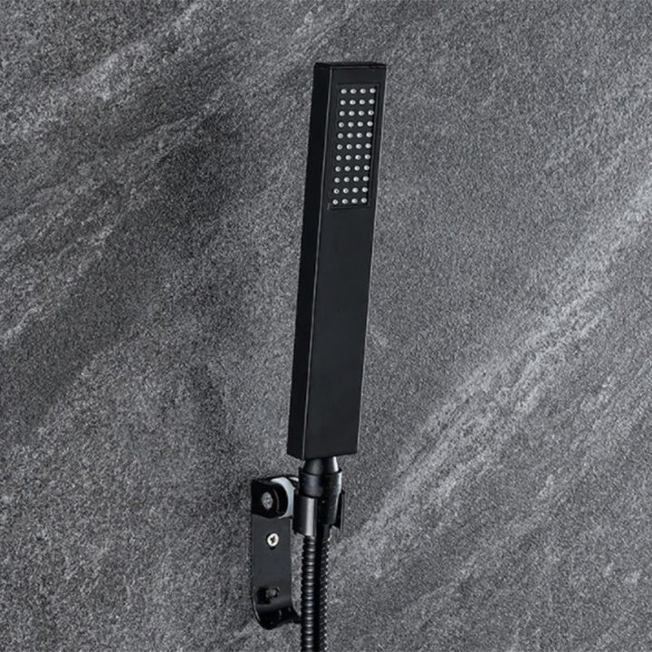 BowLift | Traditional Square Dual Shower Heads Metal Wall Mounted Dual Shower Heads