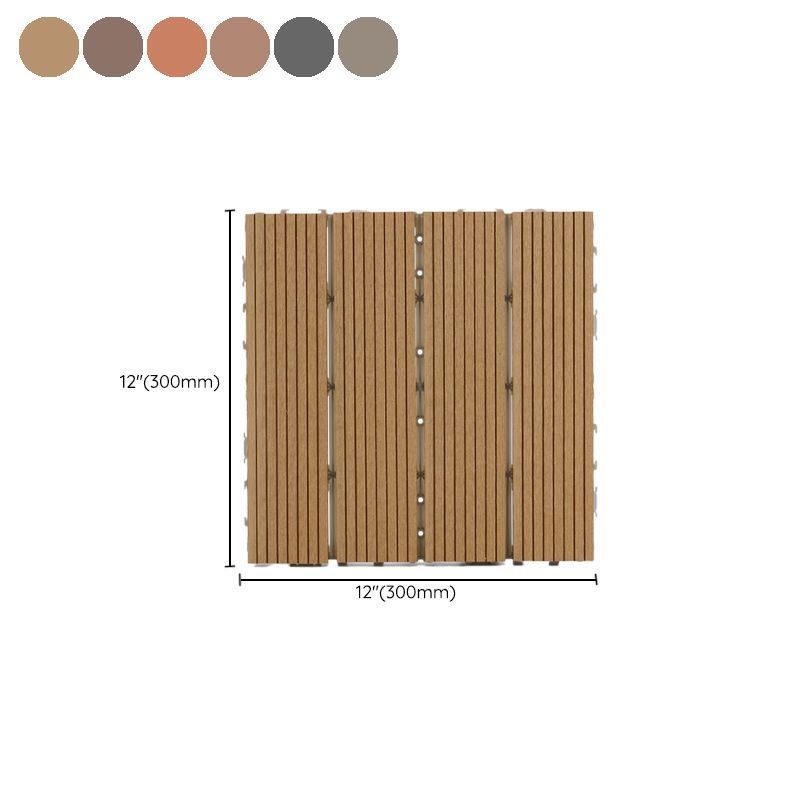 BowLift | Traditional Floor Tiles Simple Waterproof Click-Lock Wood Flooring Tiles