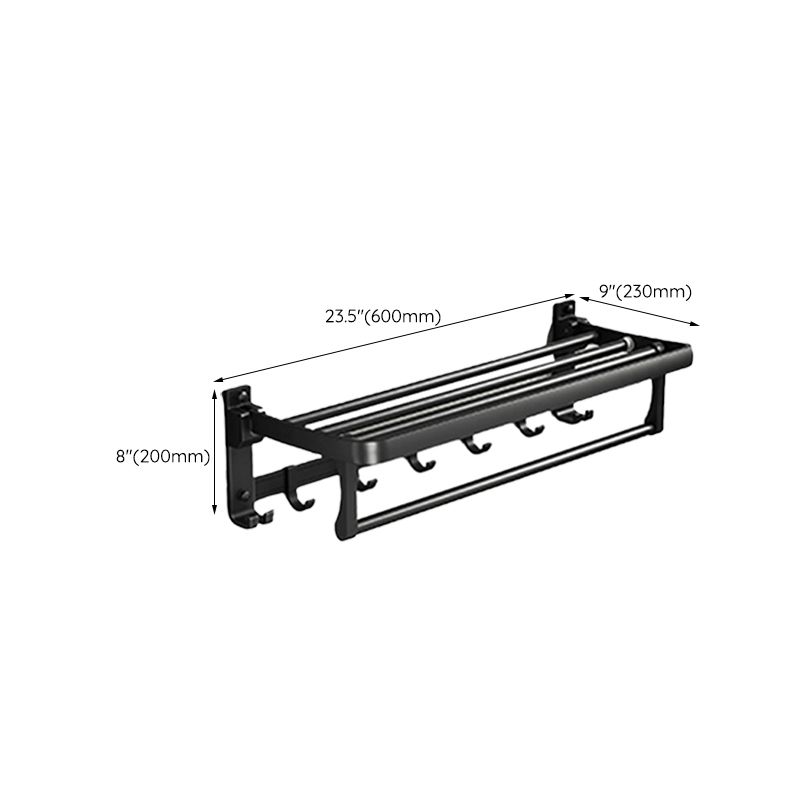 BowLift | Traditional Aluminum Bathroom Accessories Set Black Bathroom Accessories Kit